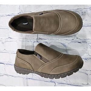 Dr. Scholl's WOMENS SIZE 9.5 WIDE Hyacinth Brown Casual Shoes Flats